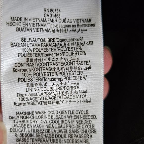 BCBGeneration Women's A-Line Tulle Tie Skirt Black Size 0 Balletcore Lace EUC - Picture 4 of 6